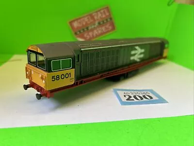 HORNBY Class 58 001 Railfreight Body + Chassis Oo Diesel Loco Spares 🚂 • £33