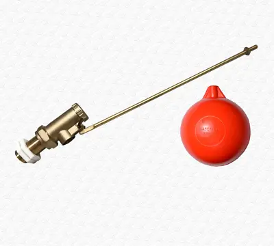 £18.15 • Buy NEW Brass 3/4  Ball Float Valve / Ball Cock For Water Tank With 4.5  Float