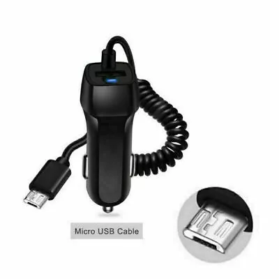 FAST Rapid1 Car Charger Type C Micro USB Charging For Samsung LG MOTO Cell Phone • $4.79