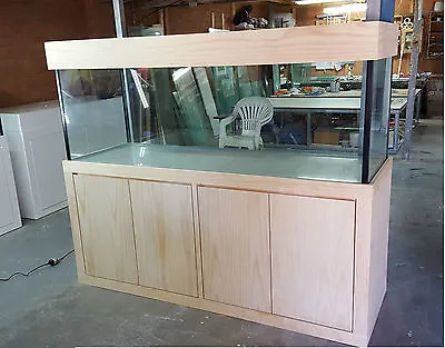 Aquarium 6ft X 2ft X 2ft -Fish Tank Cabinet & Flat Hood *Modern Style* Brand New • $1650