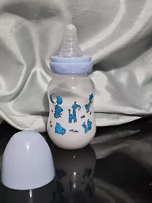 Blue Reborn Baby Bottle | Reborn Baby Doll Bottle | Fake Milk • £5.99