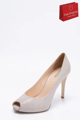 £49.99 • Buy RRP€610 GIORGIO ARMANI Leather Court Shoes US7 EU37.5 UK4.5 Reptile Pattern