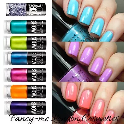 Maybelline Colourshow/ Colorama / 60 Seconds/ Colorama NAIL POLISH VARNISH  *NEW • £3.49