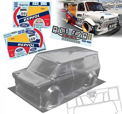 1/10 Onroad Rc Drift Car Clear Body Shell For Traxxas 4tec Kyosho Fazer Sakura • $91.90