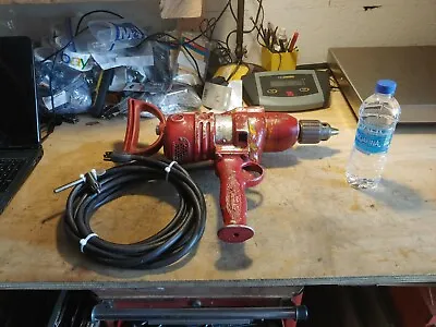 Vintage Milwaukee Heavy Duty Electric Drill C-312. Made In The USA • $250