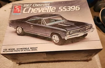 Amt 1967 Chevrolet Chevelle Ss396 Plastic Model Kit Sealed 1:25 Scale #6052 • $19