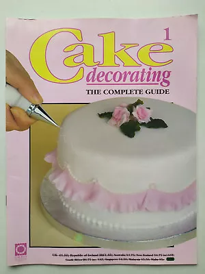 Cake Decorating Orbis Partworks Magazine 1993 Number 1 MAG ONLY NO GIFTS • £3.79