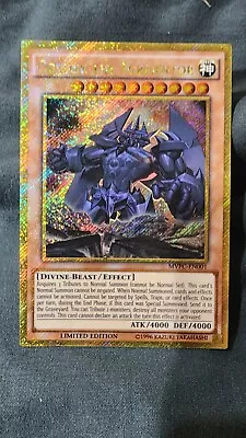 Yugioh (Yu-Gi-Oh Obelisk The Tormentor MVPC-EN001 Limited Edition Movie Promo NM • $5