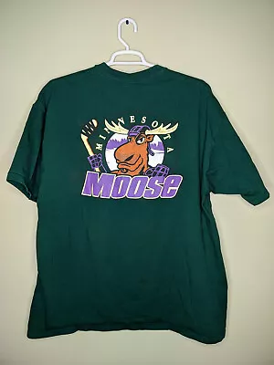 Vintage Minnesota Moose 1995 Hockey T-Shirt • $30