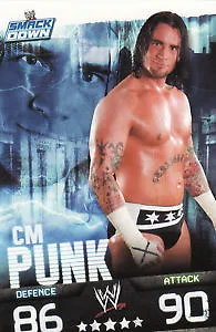 £0.99 • Buy WWE Slam Attax Evolution - CM Punk Smackdown Card