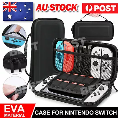 For Nintendo Switch Oled Lite Carry Case Bag Protable Storage Shockproof Cover • $11.95