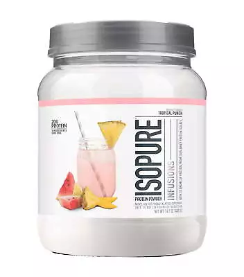 Isopure Infusions 100% Whey Protein Isolate Tropical Punch16 Servings • $29.94