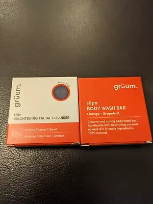 Grüum Brightening Facial Cleansing Bar & Body Wash Bar • £1.50