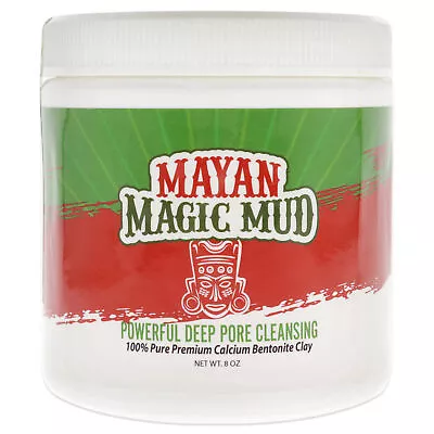 Mayan Magic Mud Powerful Deep Pore Cleansing Clay - 8 Oz Cleanser • $10.06