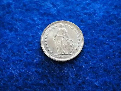 1962 Switzerland Silver 1/2 Franc - Choice Uncirculated • $3.60