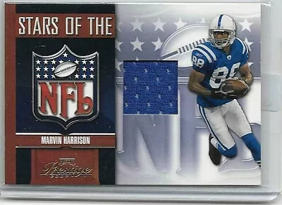 Marvin Harrison 2003 Playoff Prestige Star Of The Nfl Game Used Jersey  • $3.99