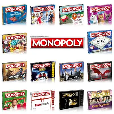 Monopoly Entertainment Board Game - Brand New Special Editions • £34.99