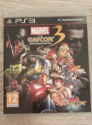 Marvel Vs. Capcom 3: Fate Of Two Worlds- PlayStation 3 PS3 |Complete With Manual • £6.49