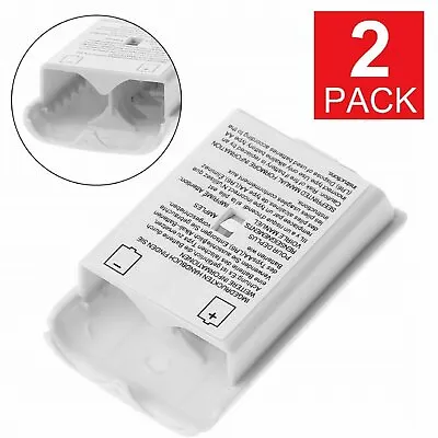 2-Pack AA Battery Back Cover Case Shell Pack For Xbox 360 Wireless Controller • $5.55