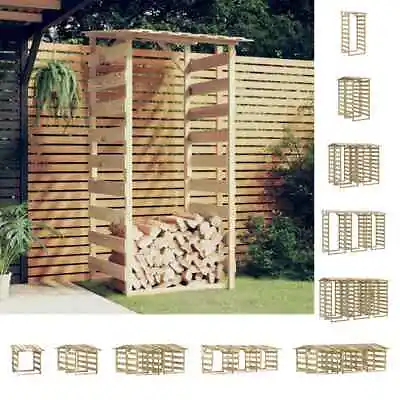 Impregnated Pinewood Pergola With Roof Garden Wooden Gate 100/200cm VidaXL • £62.99