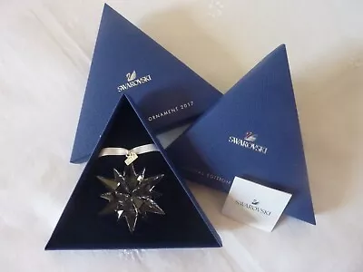 £85 • Buy Genuine Swarovski Christmas Annual 2017 Star Snowflake  Decoration Bnib 5257589