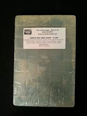 2 Lbs Green Tea Melt And Pour Soap Base  Soap Making Supplies • $18.05