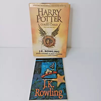 Harry Potter And The Cursed Child Playscript An Interview With J. K. Rowling • $23.70