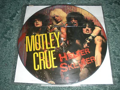 Motley Crue Helter Skelter Original Vinyl Picture Disc Record W/insert 1984 • $30