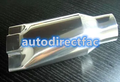 3 Inch Inlet Stainless Steel Chevy Bowtie Exhaust Tip Holden Chev Universal Fit • $35