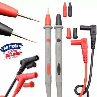 Multimeter Test Leads For Fluke Meter Electrical Alligator Clip Probes 1000V 20A • $6.88