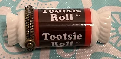 Tootsie Roll Porcelain Hinged Box Midwest Of Cannon Falls Trinket Box Mini • $24.95