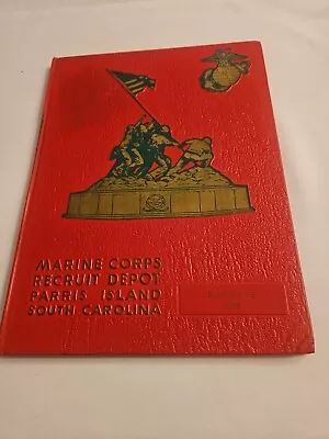 Vintage 1970 Marine Corps Recruit Depot Yearbook Parris Island South Carolina • $15.99