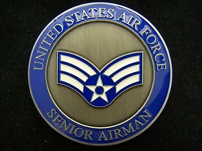 US Air Force Senior Airman Rank Challenge Coin • $12.99