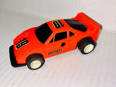 Red Vintage Retro Toy Car 19 Ferrari 1992 Tyco Industries Ferrari F40 Wideboy! • $19.99