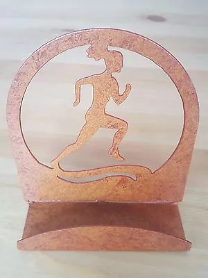 Running Girl Business Card Holder.  Gifts For Runners Running Marathon Runners • $12