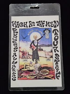 Vintage Herbs Backstage Pass Personaly Used Michael Chugg Original Laminate • $15