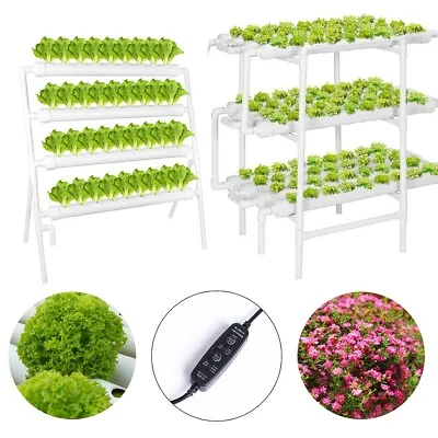 Hydroponic Site Grow Kit 108 Planting Sites Garden Plant System Vegetable Tool  • $80.95