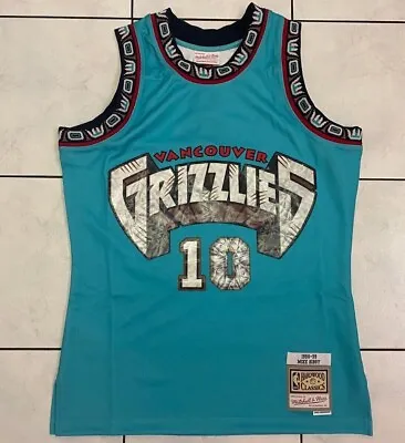 Mitchell & Ness Vancouver Grizzlies Mike Bibby 75th 98-99 Swingman Jersey Sz S • $69.95