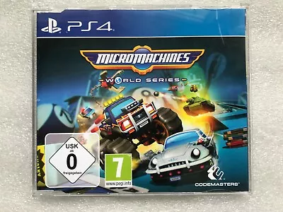 Micro Machines World Series PS4/5 PROMO Rare PlayStation 4 Promotional FULL GAME • £44.99