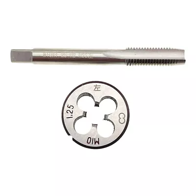 M10x1.25 Thread Tap And Die Set LH Left Hand HSS M10 X 1.25 Tap Die Set Metric • $12.87