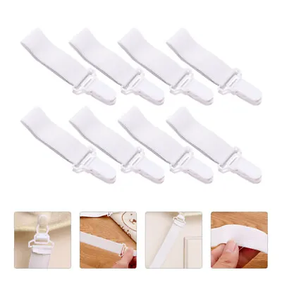 16 Pcs Bedsheet Holder Bed Sheet Stays Bed Sheet Garters Mattress Sheet • £7.86