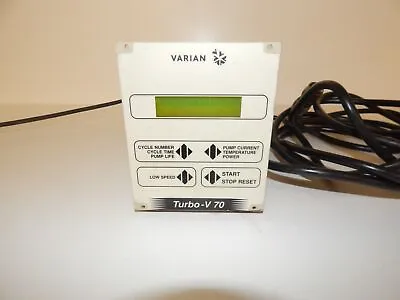 ^^ VARIAN TURBO-V70 Turbomolecular Vacuum Pump Controller  (WSG71) • $375