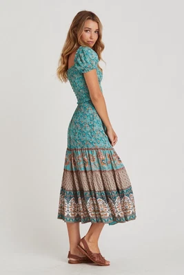 $90 • Buy STUNNING 🌿Arnhem Fleetwood Skirt In Greenfields Size 10 / M