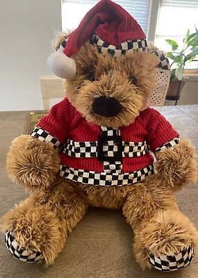 Brand New Mackenzie Childs Santa Bear • $84.99