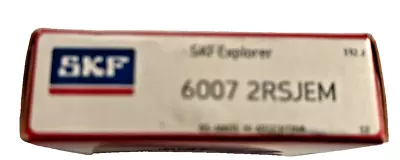 SKF 6007 2RSJEM Radial Deep Groove Ball Bearing  NEW OLD STOCK • $10.99