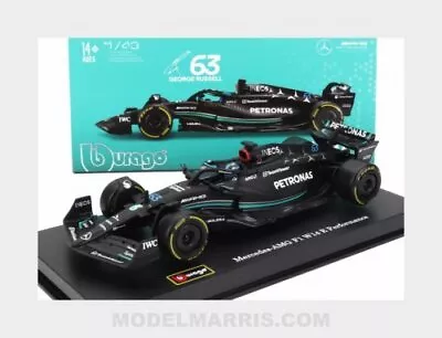 Mercedes Gp F1 W14 Team Mercedes-Amg Petronas Formula One N 63 Season 2023 • $26.58