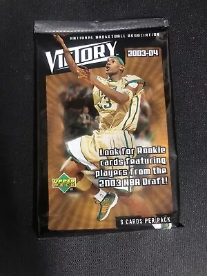 2003-04 Upper Deck Victory Basketball Card Pack-lebron Rookie-jordan Kobe? Mint • $35