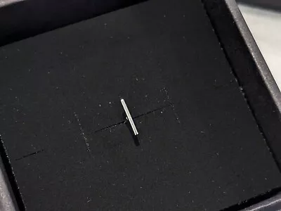 $159 • Buy SARAH & SEBASTIAN 18K White Gold Line Cartilage Earring NIB