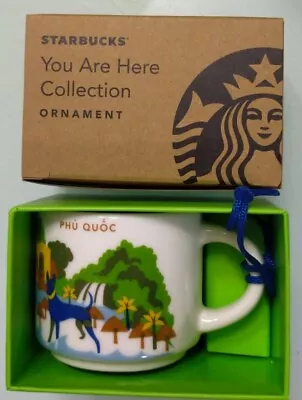 Starbucks You Are Here YAH Phu Quoc Vietnam 02 Oz Mug Cup / 02 Photos • $17.99