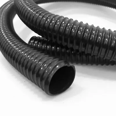 Conduit Corrugated Black Flexible Cable Tidy Tube Trunking Easy Use  • £30.56